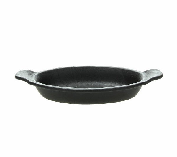 23X12.5CM OVAL BAKING DISH - VULCANIA BLACK - TOGNANA # VU042230779