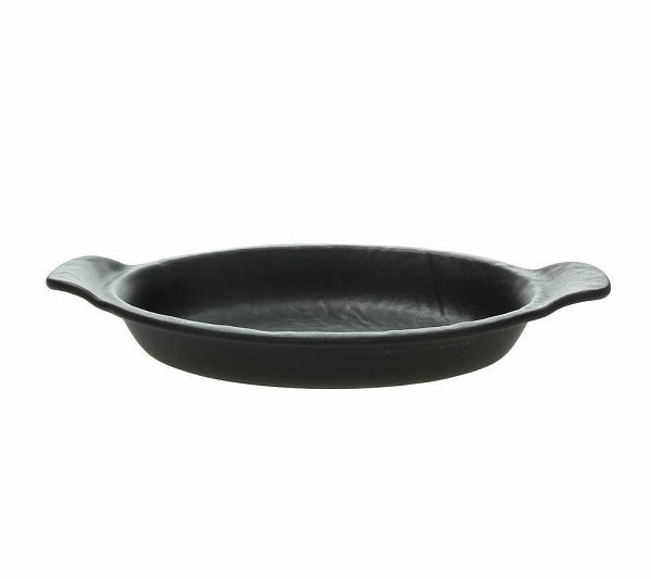 28X16CM OVAL BAKING DISH - VULCANIA BLACK - TOGNANA # VU042280779